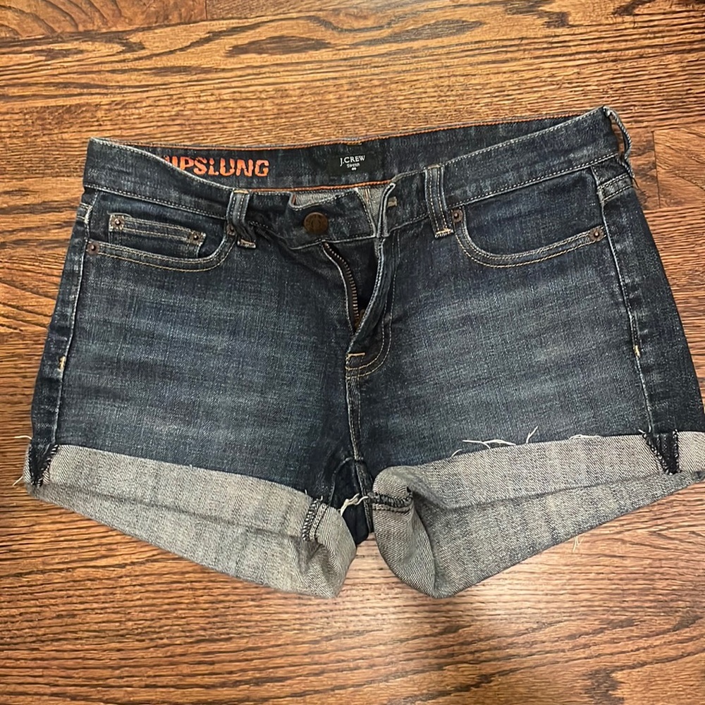 J crew size 2 Jean shorts